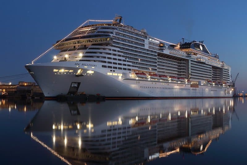 MSC Bellissima, Western Mediterranean