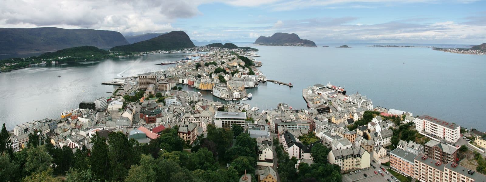 Ålesund panorama from Aksla