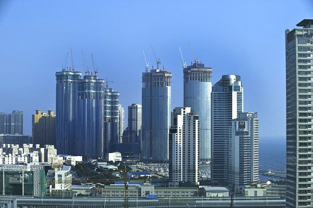 Haeundae skyline, Busan
