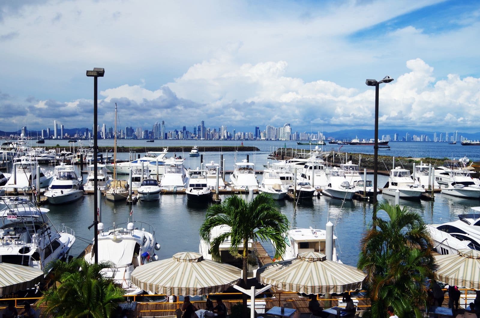 Panama City Skyline from Amador Marina