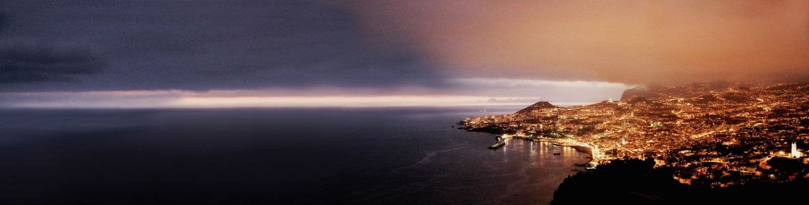 Funchal Bay at sunset