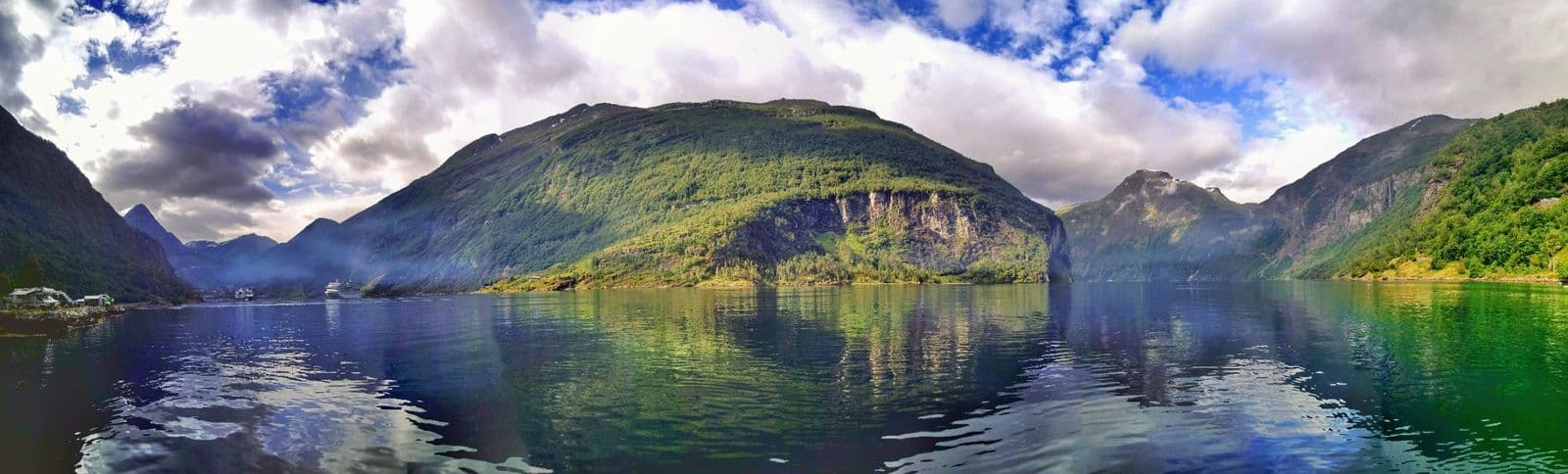 Geirangerfjord panorama