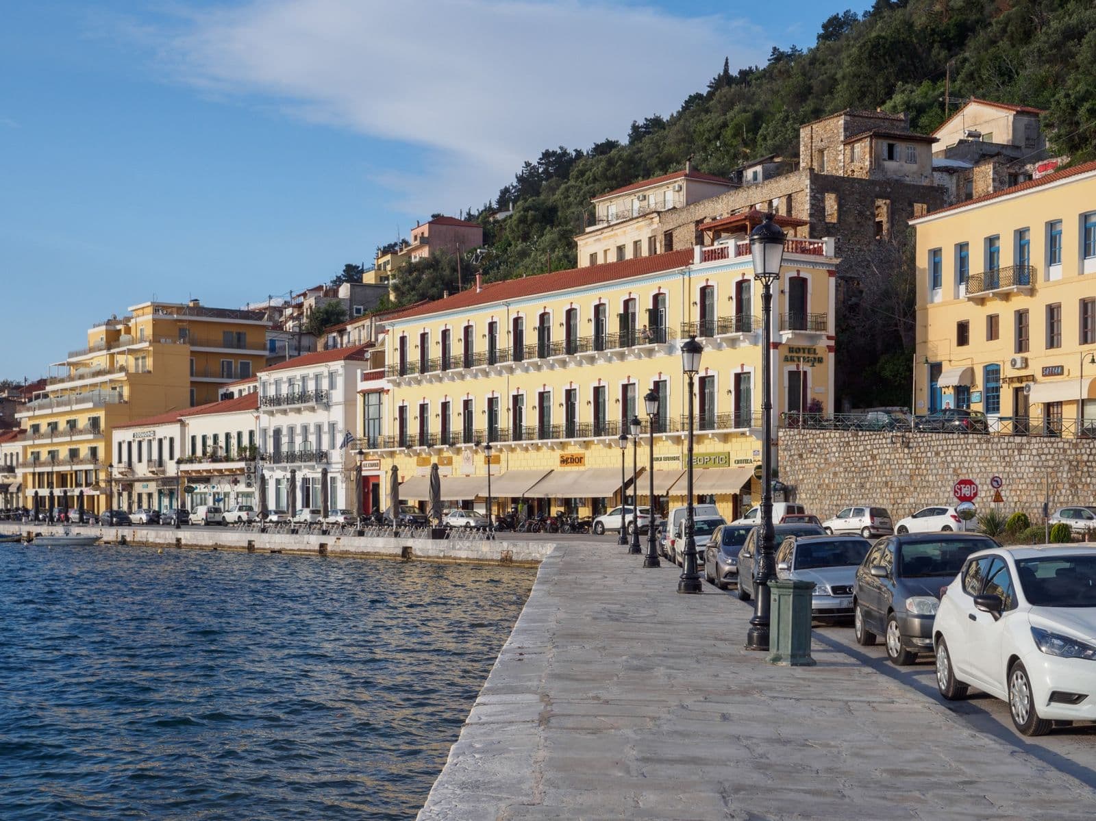 Seafront promenade, Gytheio