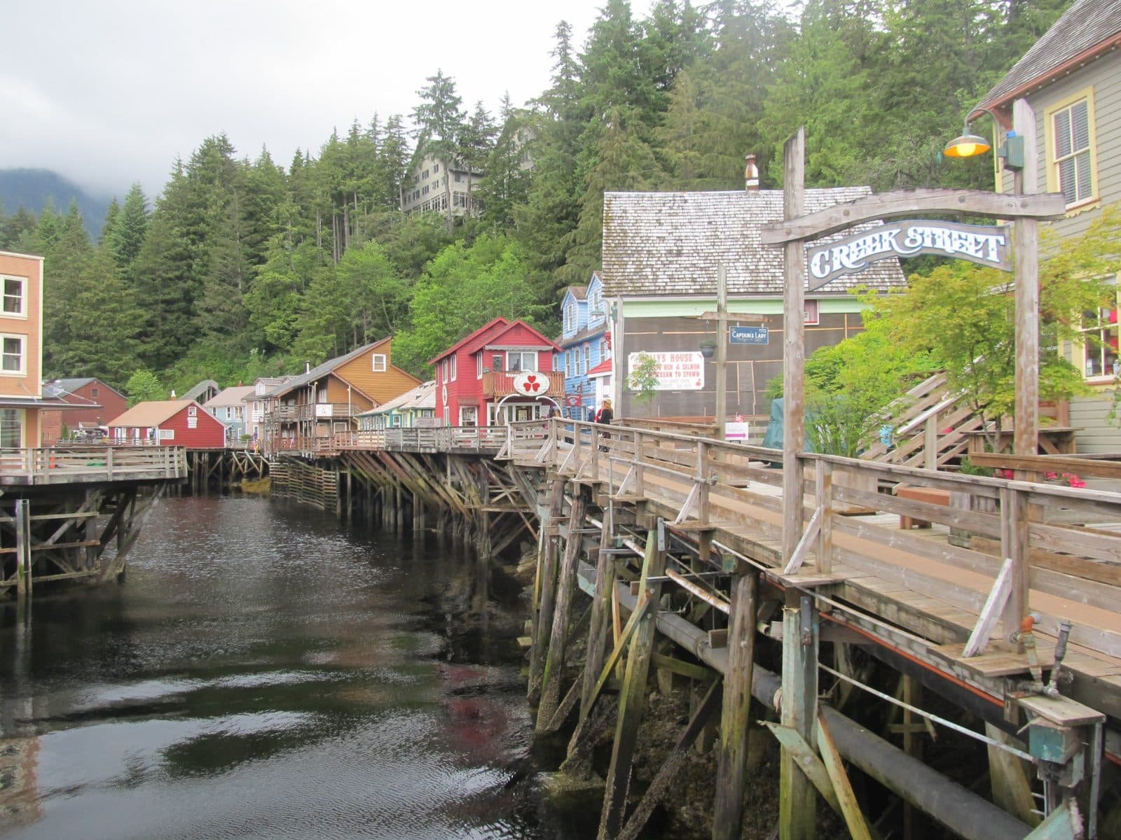 Creek Street in Ketchikan