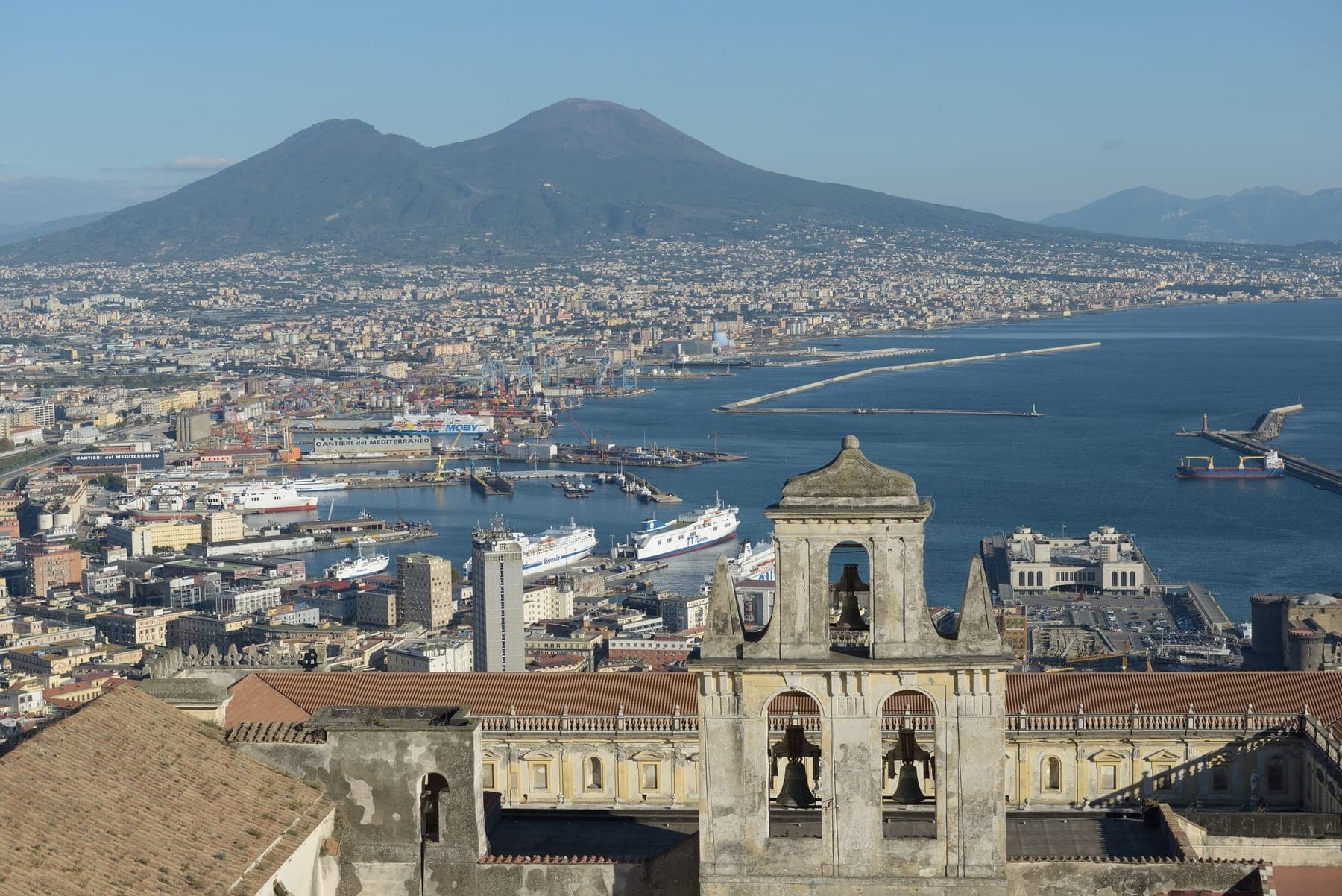 Naples, Italy — a port on this itinerary