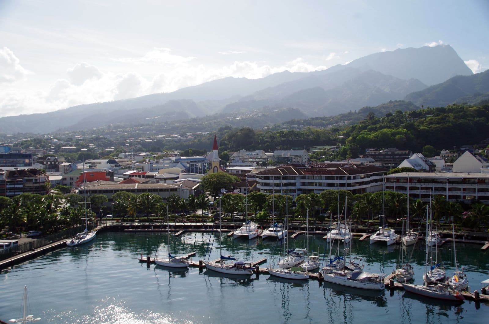 Papeete harbour