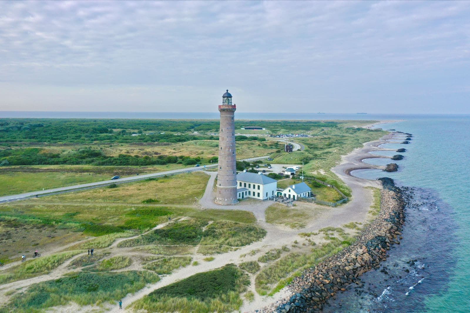 Skagen Lighthouse and Coast, Denmark