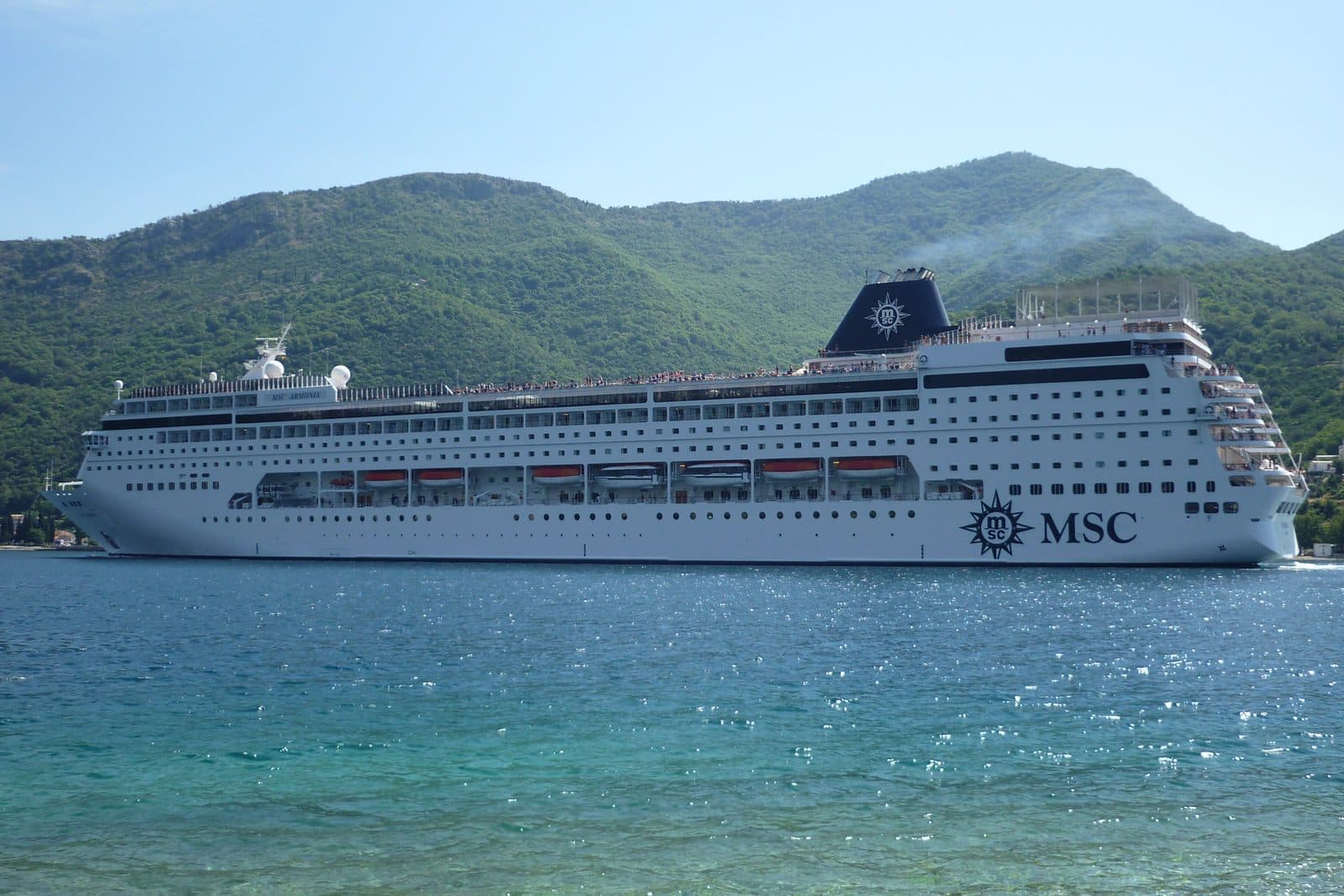 MSC Armonia, Mediterranean